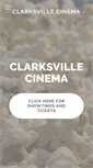 Mobile Screenshot of clarksvillecinema.com
